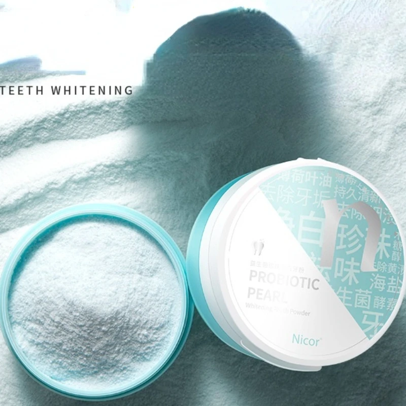 Teeth Whitening Enzymes - 50G Răng Bột Để Ngăn Ngừa