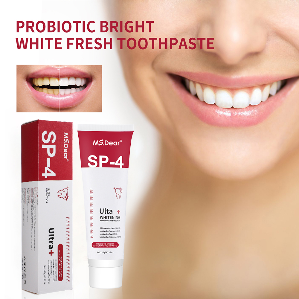 SP-4 Probiotic Whitening Tooth - đánh giá và giá Teeth Whitening Enzymes