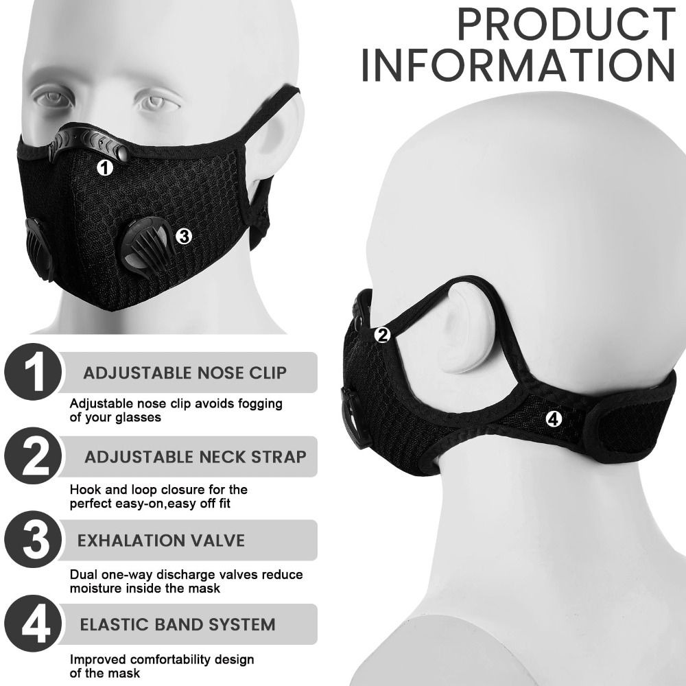 Breathable Ergonomic Dust Mask - đánh giá và giá Teeth Whitening Mask