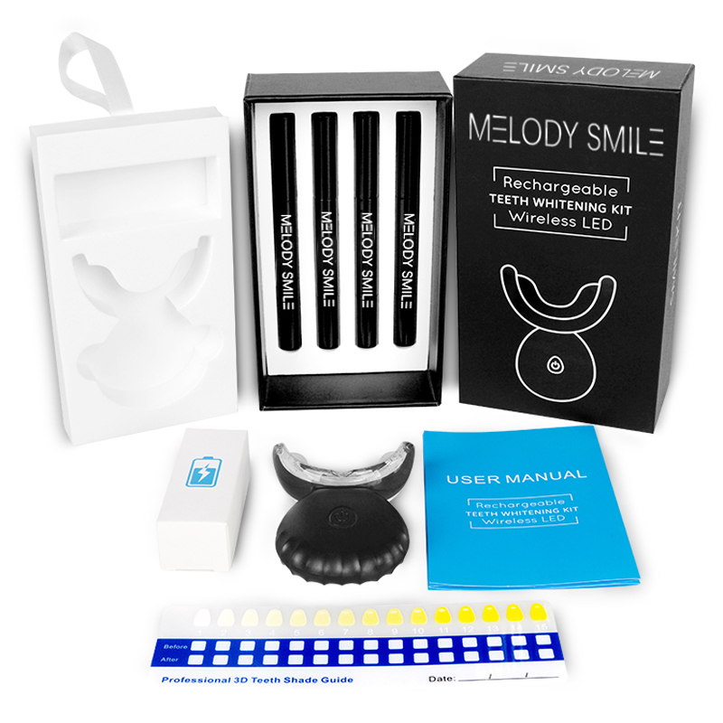 Blue Light Teeth Whitening LED - đánh giá và giá Teeth Whitening Logo