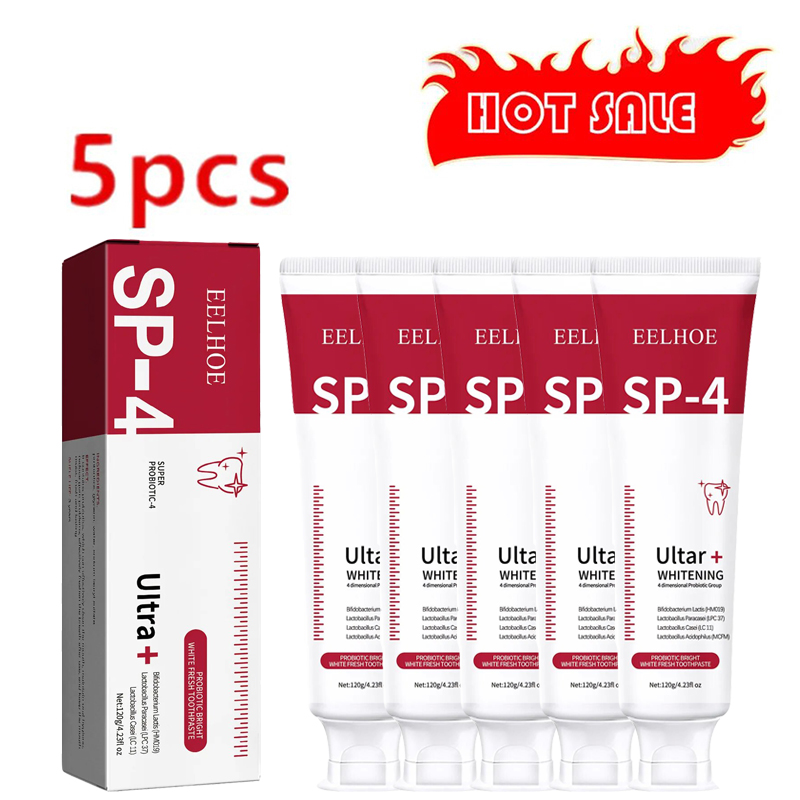 5pcs Sp-4 120g Probiotic White - đánh giá và giá Teeth Whitening Enzymes