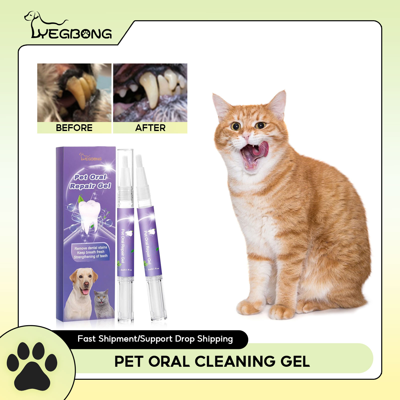 Pet Oral Repair Gel Puppy Tart - đánh giá và giá Teeth Whitening Hydrogen Peroxide