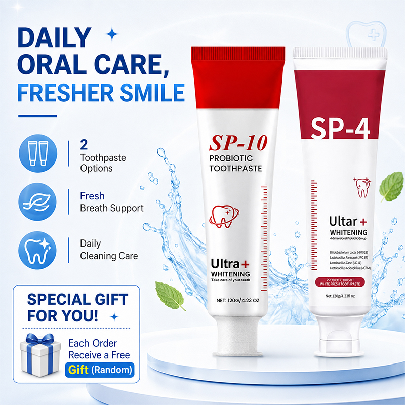 SP-10 and SP-4 Probiotic White - đánh giá và giá Teeth Whitening Enzymes