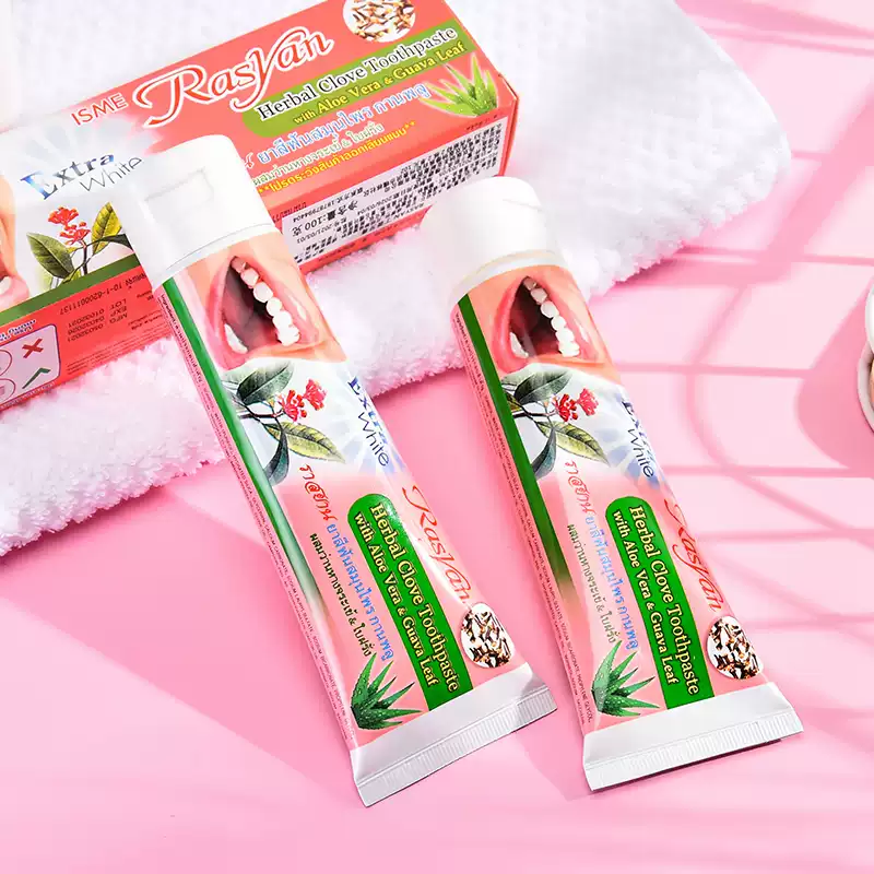 RASYAN Herbal Clove Tooth Powd - đánh giá và giá Teeth Whitening In Thailand