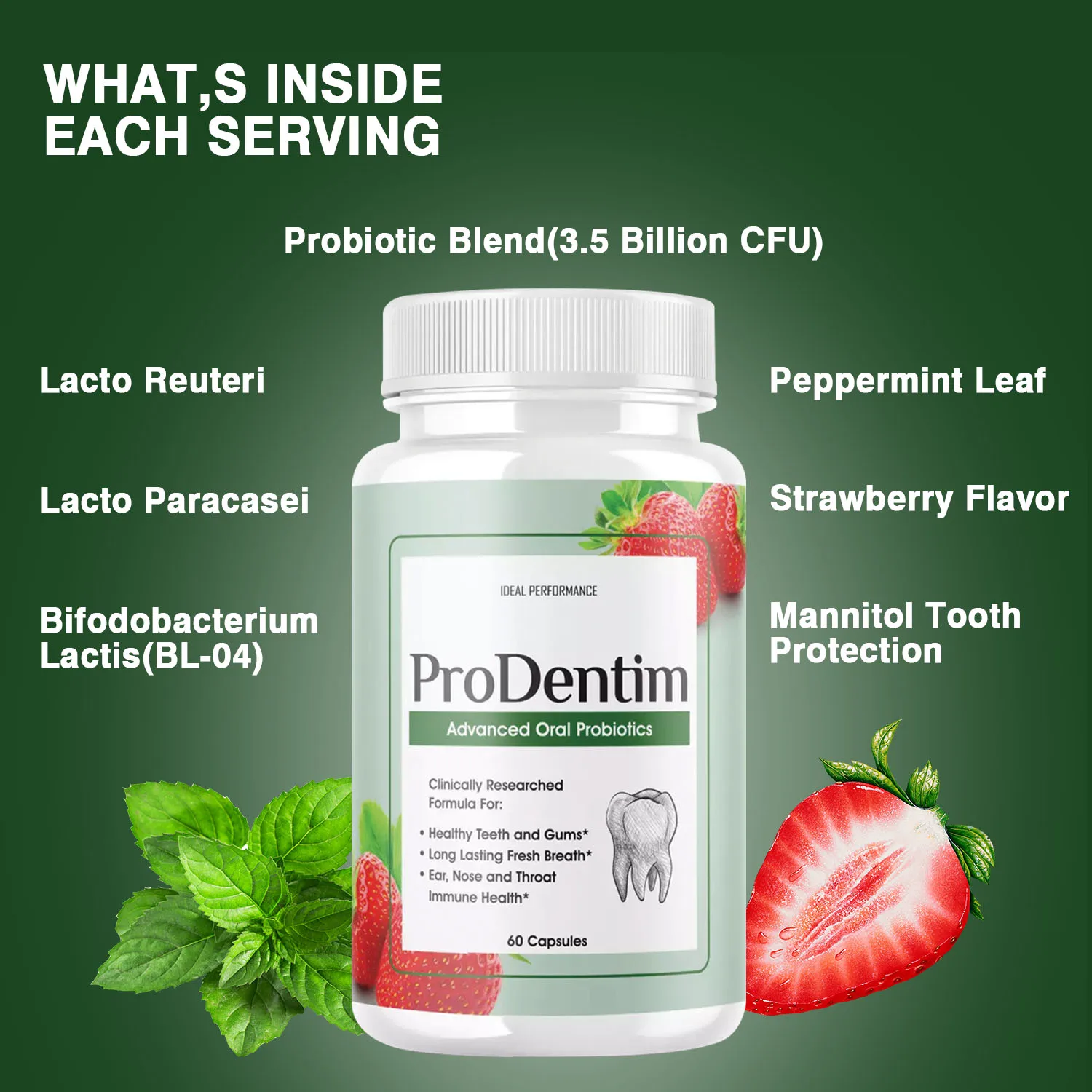 Advanced Oral Probiotics - Fre - đánh giá và giá Teeth Whitening Enzymes